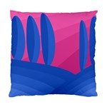 Magenta and blue landscape Standard Cushion Case (One Side) Front