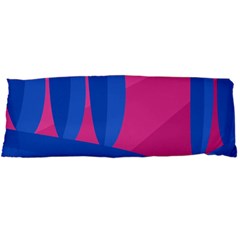 Magenta And Blue Landscape Body Pillow Case Dakimakura (two Sides)