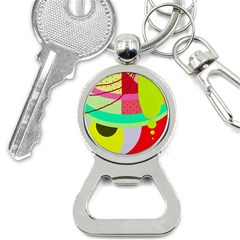 Colorful Abstraction By Moma Bottle Opener Key Chains