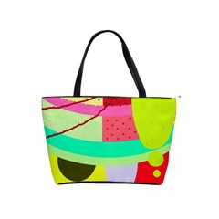 Colorful Abstraction By Moma Shoulder Handbags