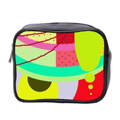 Colorful Abstraction By Moma Mini Toiletries Bag 2-side