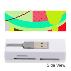 Colorful Abstraction By Moma Memory Card Reader (stick) 