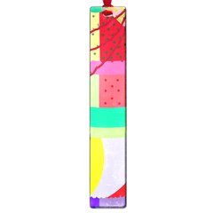 Colorful Abstraction By Moma Large Book Marks by Valentinaart