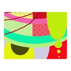 Colorful Abstraction By Moma Double Sided Flano Blanket (mini) 