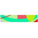 Colorful abstraction by Moma Flano Scarf (Large) Front