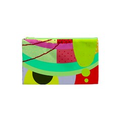 Colorful Abstraction By Moma Cosmetic Bag (xs)