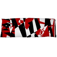 Red, Black And White Chaos Body Pillow Case (dakimakura)