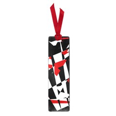 Red, Black And White Chaos Small Book Marks