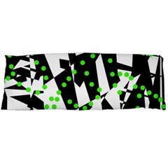 Black, White And Green Chaos Body Pillow Case (dakimakura)