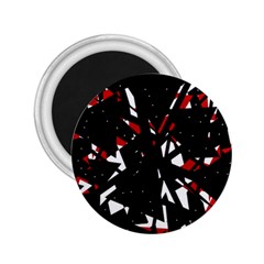 Black, Red And White Chaos 2 25  Magnets