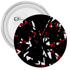 Black, Red And White Chaos 3  Buttons