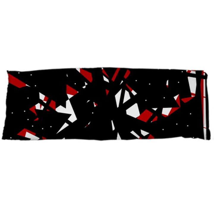 Black, red and white chaos Body Pillow Case (Dakimakura)