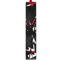 Black, Red And White Chaos Large Book Marks by Valentinaart