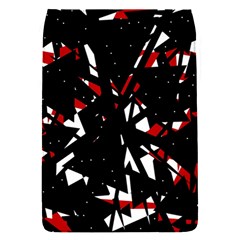 Black, Red And White Chaos Flap Covers (s)  by Valentinaart