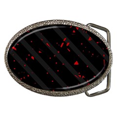 Black And Red Belt Buckles