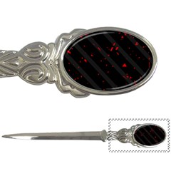 Black And Red Letter Openers