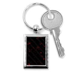 Black And Red Key Chains (rectangle) 