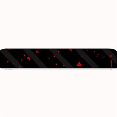 Black And Red Small Bar Mats