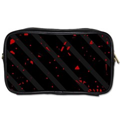 Black And Red Toiletries Bags