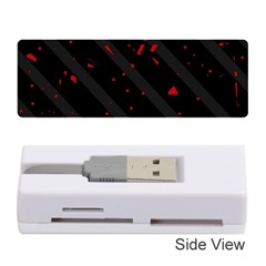 Black And Red Memory Card Reader (stick) 