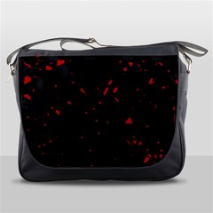 Black And Red Messenger Bags