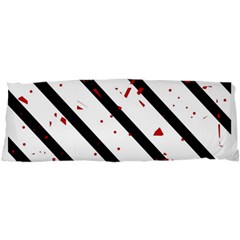 Elegant Black, Red And White Lines Samsung Galaxy Nexus S I9020 Hardshell Case