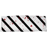 Elegant black, red and white lines Samsung Galaxy Nexus S i9020 Hardshell Case Front