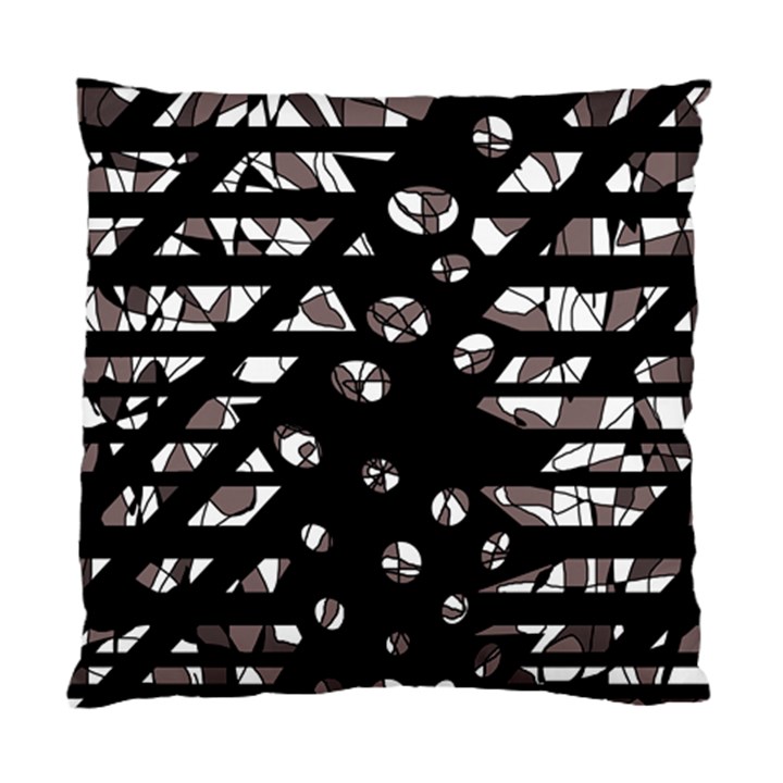 Gray abstract design Standard Cushion Case (One Side)