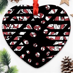 Red Freedam Ornament (heart) 