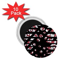 Red Freedam 1 75  Magnets (10 Pack) 