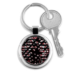 Red Freedam Key Chains (round) 