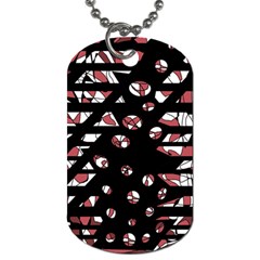 Red Freedam Dog Tag (one Side)