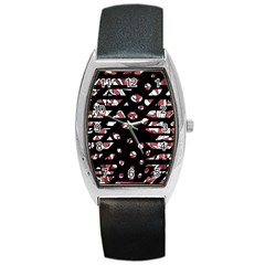 Red Freedam Barrel Style Metal Watch