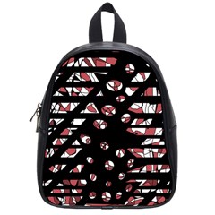 Red Freedam School Bags (small)  by Valentinaart