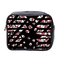 Red Freedam Mini Toiletries Bag 2-side by Valentinaart