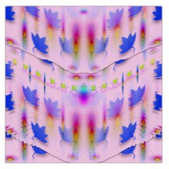 Rainbows And Leaf In The Moonshine Large Satin Scarf (square)