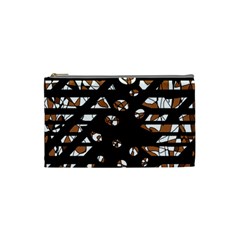 Brown Freedom  Cosmetic Bag (small) 