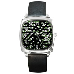 Freedom Square Metal Watch