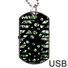 Freedom Dog Tag Usb Flash (one Side)