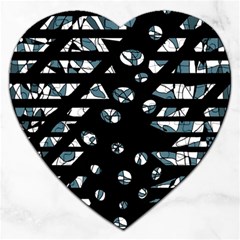 Blue Freedom Jigsaw Puzzle (heart)