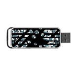 Blue freedom Portable USB Flash (Two Sides) Front