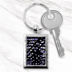 Purple Freedom Key Chains (rectangle)  by Valentinaart