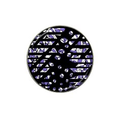 Purple Freedom Hat Clip Ball Marker (4 Pack)