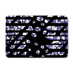 Purple Freedom Small Doormat  by Valentinaart