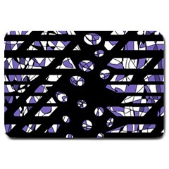 Purple Freedom Large Doormat 