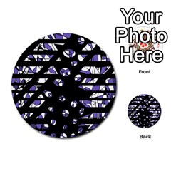 Purple Freedom Multi-purpose Cards (round) 