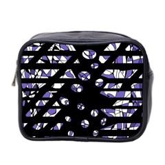 Purple Freedom Mini Toiletries Bag 2-side by Valentinaart