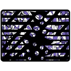 Purple Freedom Fleece Blanket (large) 