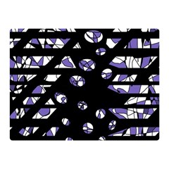 Purple Freedom Double Sided Flano Blanket (mini) 