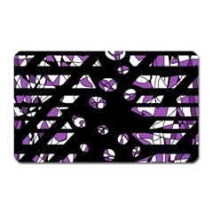 Violet Freedom Magnet (rectangular)